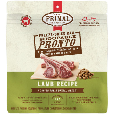 Primal Dog Freeze-Dried Pronto Lamb 7 oz