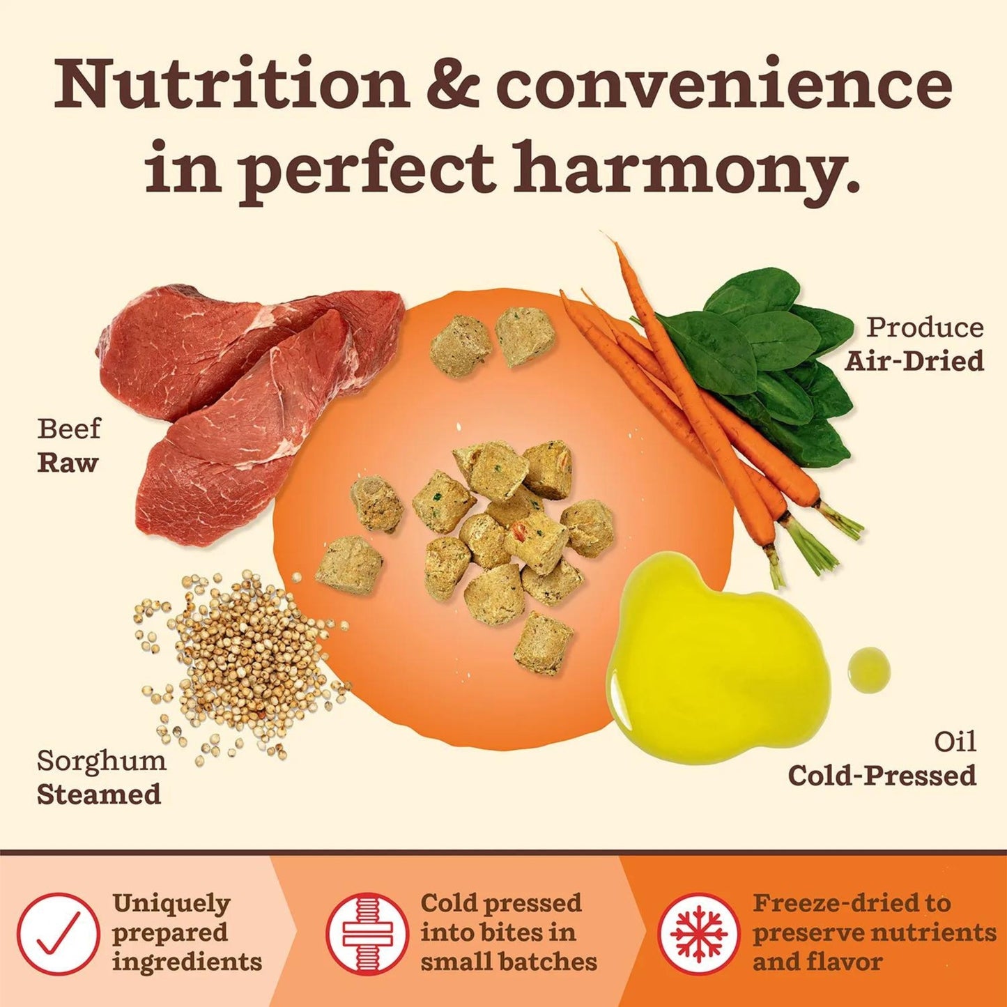 Primal Dog Freeze-Dried Kibble in The Raw Beef, 9 lb, view 3