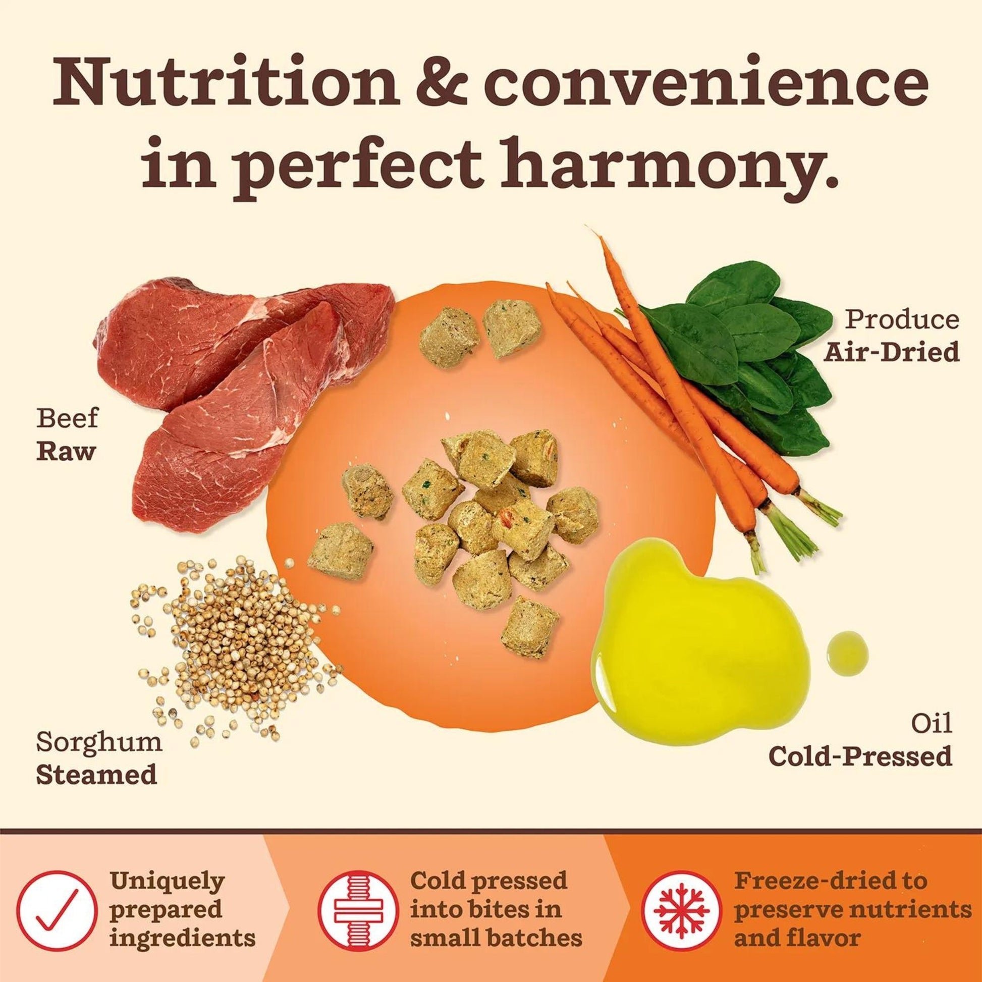 Primal Dog Freeze-Dried Kibble in The Raw Beef, 9 lb, view 3