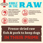Primal Dog Freeze-Dried Kibble in The Raw Fish 9 lb, view 3