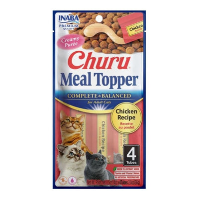 Inaba Churu Complete and Balanced Cat Food Topper, Chicken
