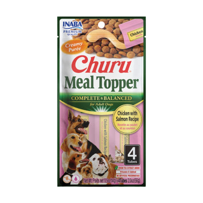 Inaba Churu Meal Topper Dog 2oz. Chicken Salmon