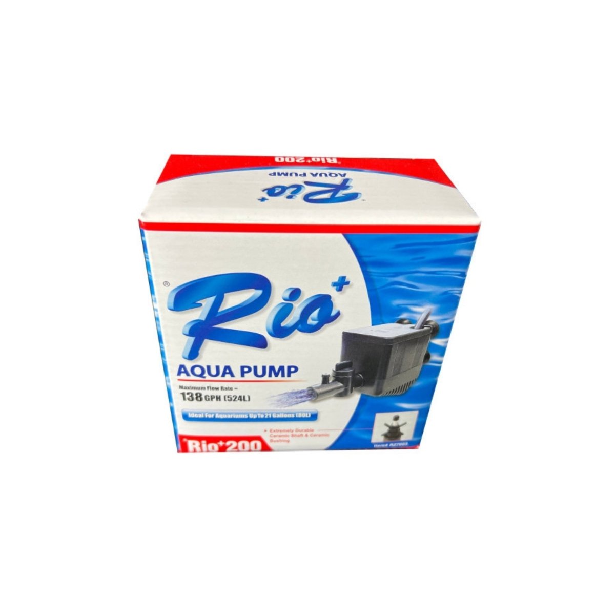 Hikari USA Rio+ Aqua Pump 200, 1ea/138 GPH - Pets Perfect