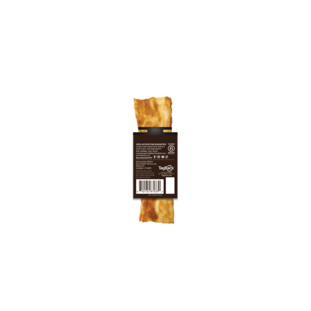 Earth Animal No - Hide BBQ bacon cheeseburger rolls small | Case of 24 - Pets Perfect