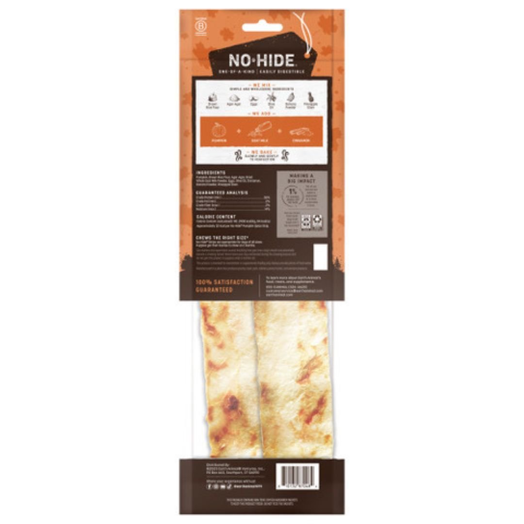 Earth Animal No - Hide – Long - Lasting Pumpkin Spice Dog Chew | 4 Count - Pets Perfect