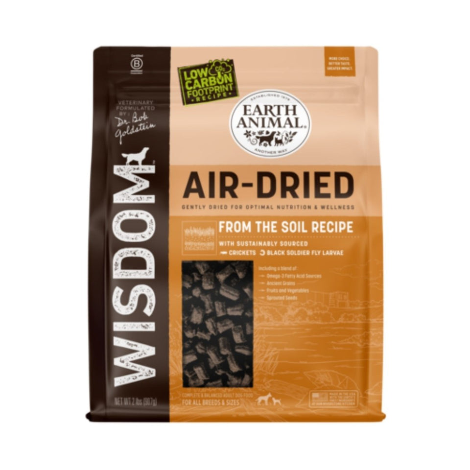 Earth Animal Wisdom Air-Dried Dog Food 2 lb