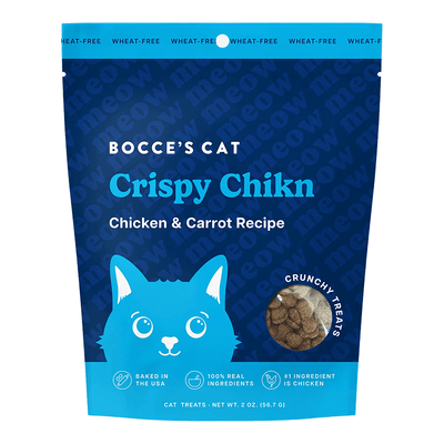 Bocce's Bakery Crispy Chicken Crunchy Cat Treats 2 oz