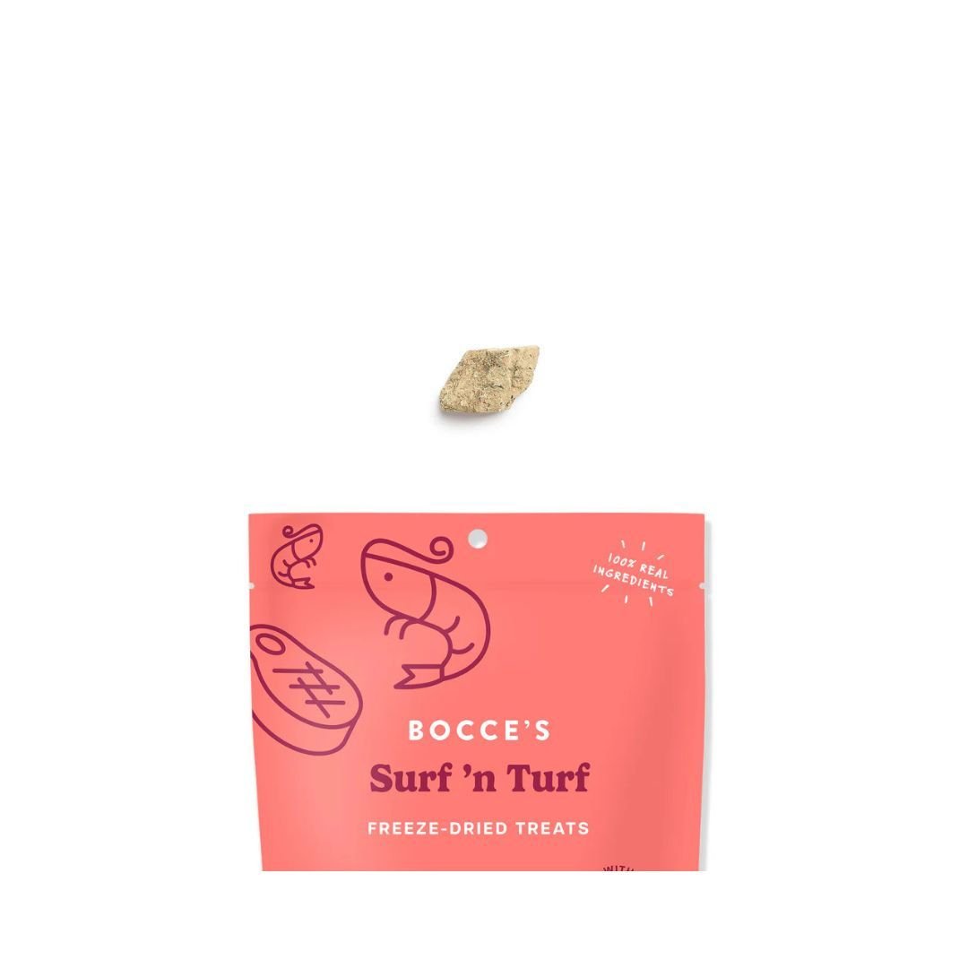 Bocce'S Bakery Dog Freeze Dried Surf'N Turf Treat 3Oz - Pets Perfect
