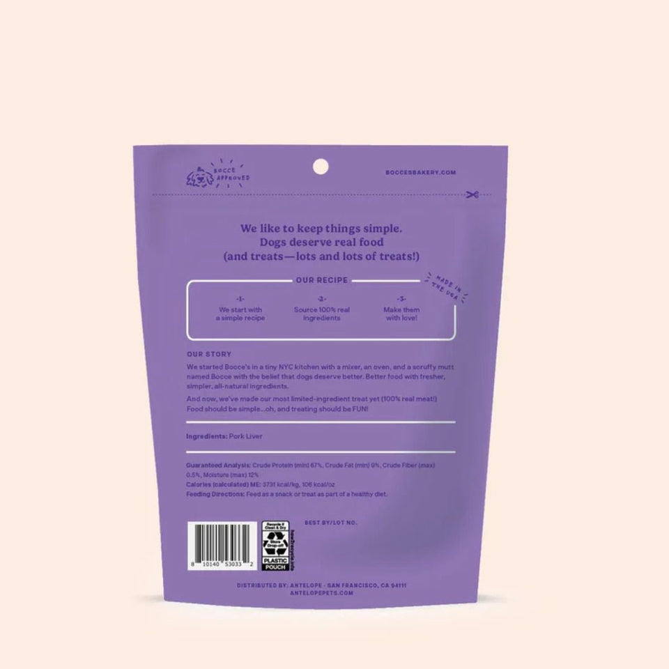 Bocce's Bakery Dog Freeze-Dried Pulled Pork Dog Treat 3 oz, view 3