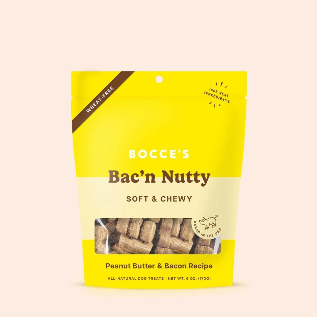 Bocce'S Bakery Dog Soft & Chewy Bacon Nutty 12oz. - Pets Perfect