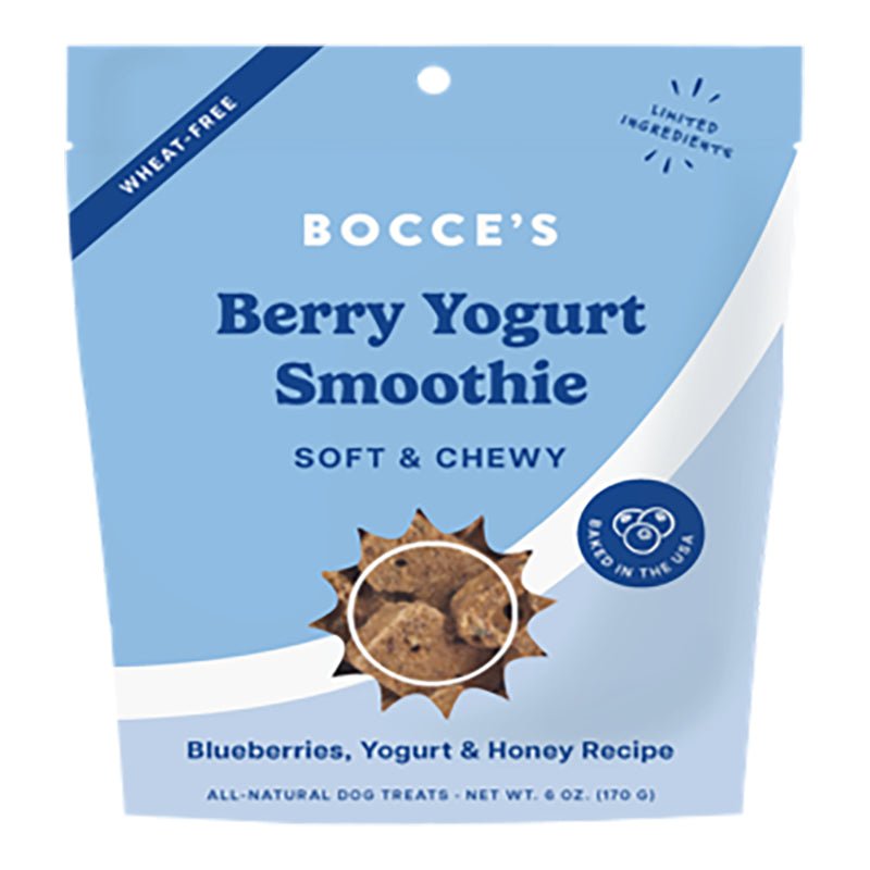 Bocce's Bakery Berry Smoothie Soft & Chewy Dog Treats 6oz - Pets Perfect