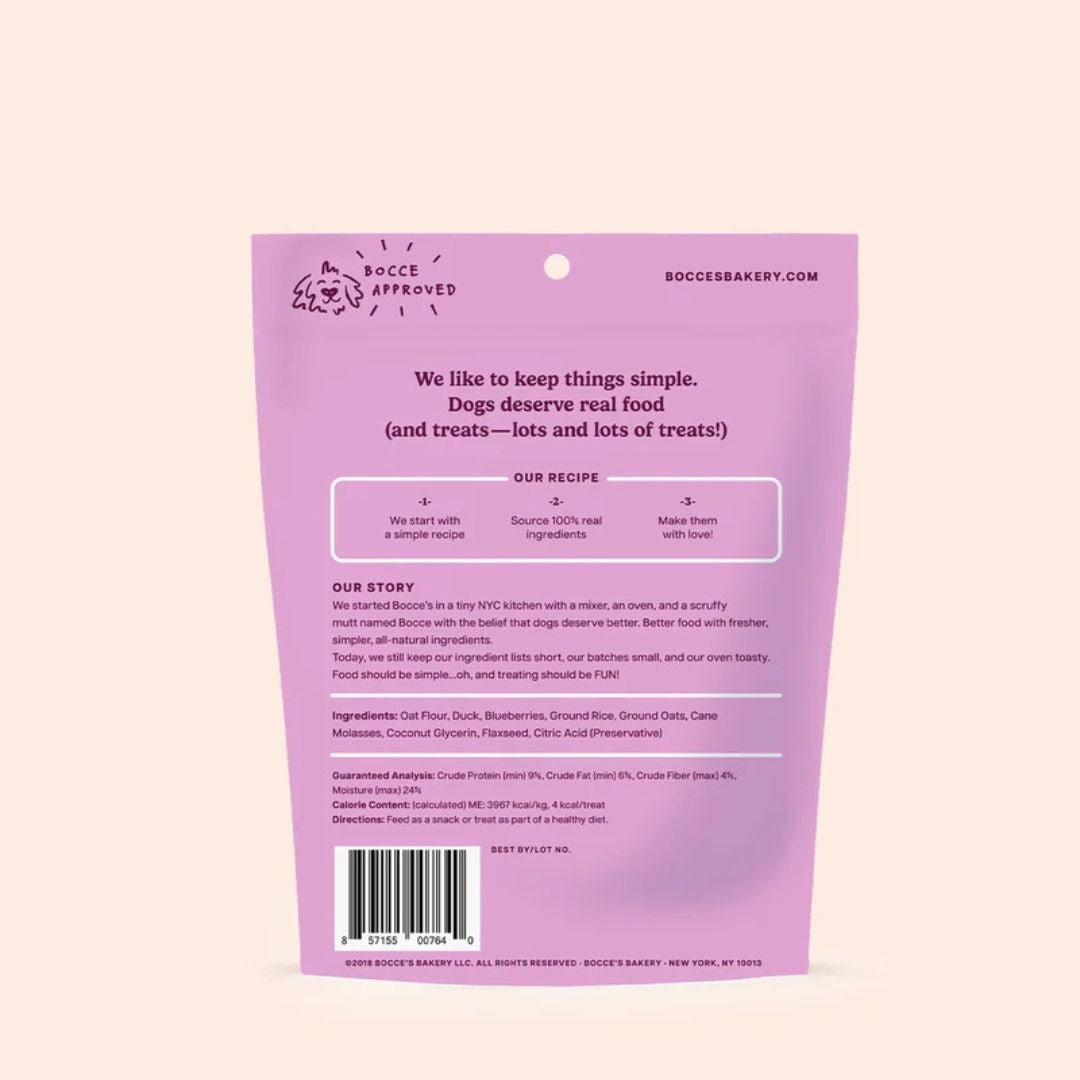 Bocce's Bakery Quack Quack Quack Puppy Training Bites 3oz - Pets Perfect