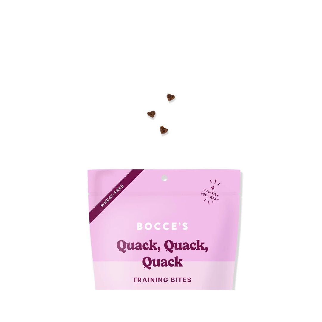 Bocce's Bakery Quack Quack Quack Puppy Training Bites 3oz - Pets Perfect