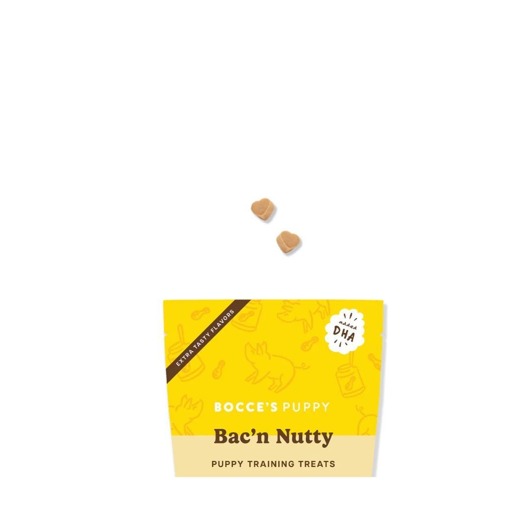 Bocce's Bakery Puppy Training Bites Bac'N Nutty 3oz - Pets Perfect
