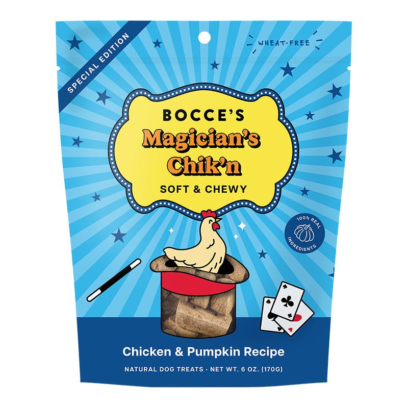 Bocce's Bakery Magician's Chik'n Soft & Chewy Dog Treats 6oz - Pets Perfect