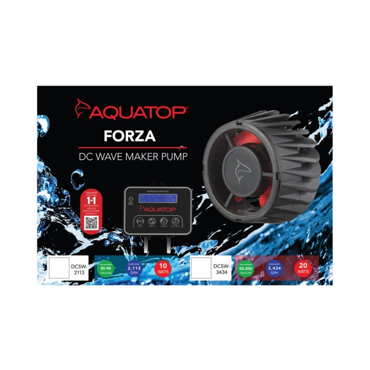 Aquatop Forza DC Wave Maker Pump 1ea/20 W, 3434 GPH - Pets Perfect