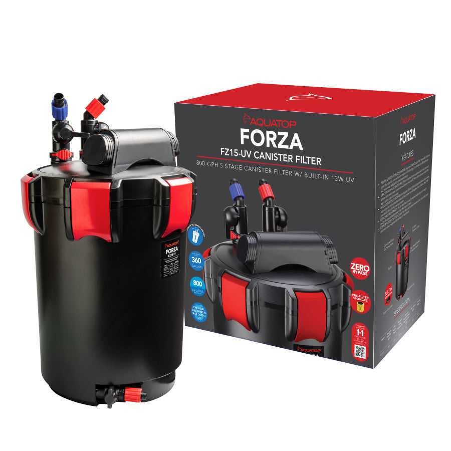 AquaTop FORZA FZ15UV Canister Aquarium Filter