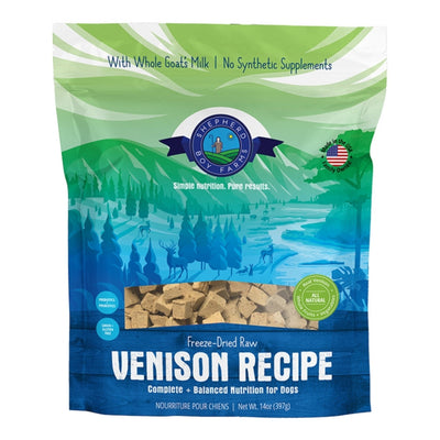 Shepherd Boy Farms Dog Freeze-Dried Venison 14oz.