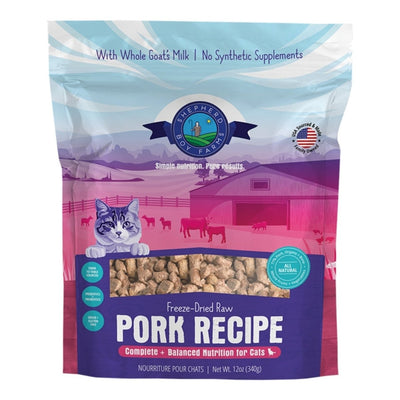 Shepherd Boy Farms Cat Freeze-Dried Pork 12 oz