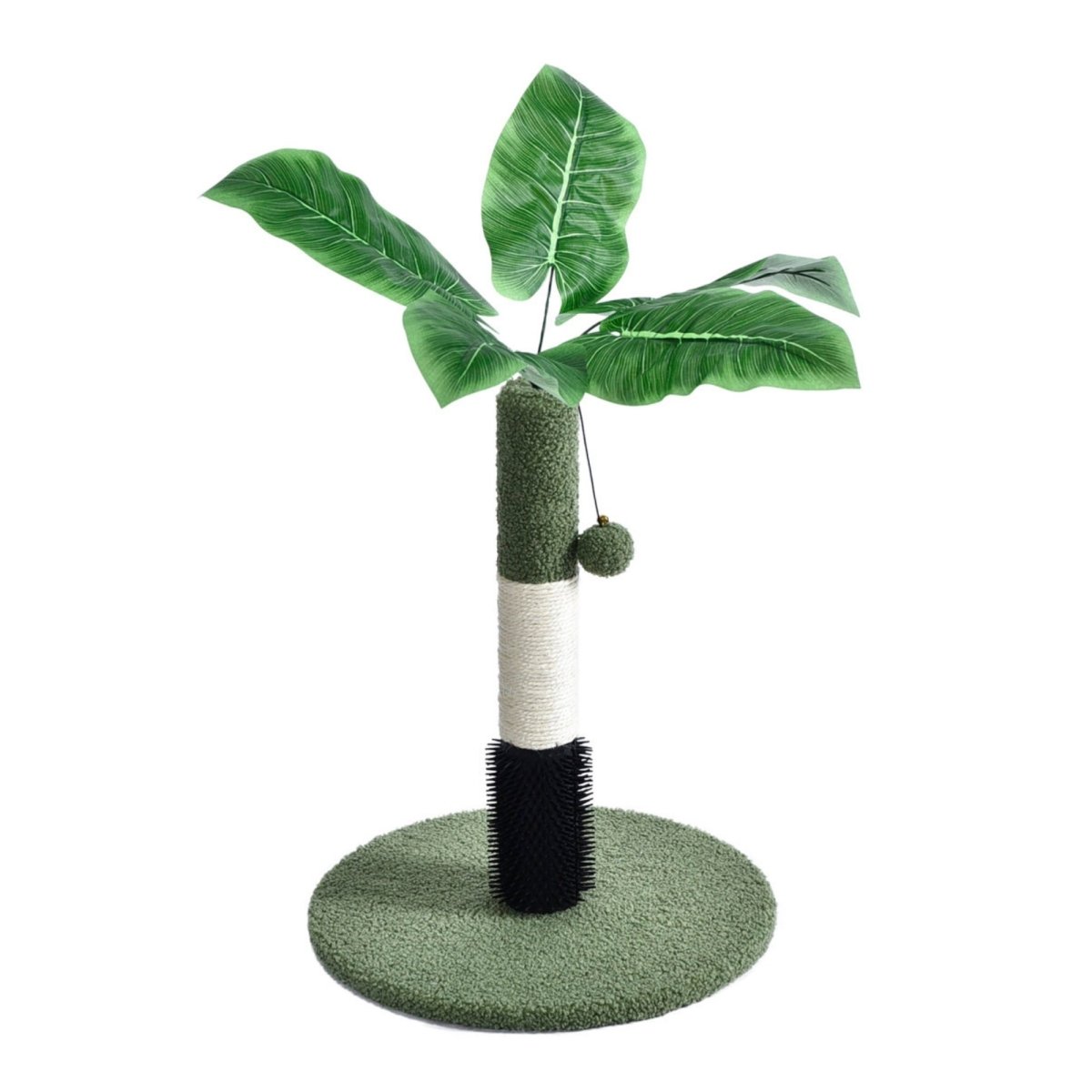 Max & Marlow Palm Tree w/ Toy Scratch Post 1ea/25.2 in. - Pets Perfect