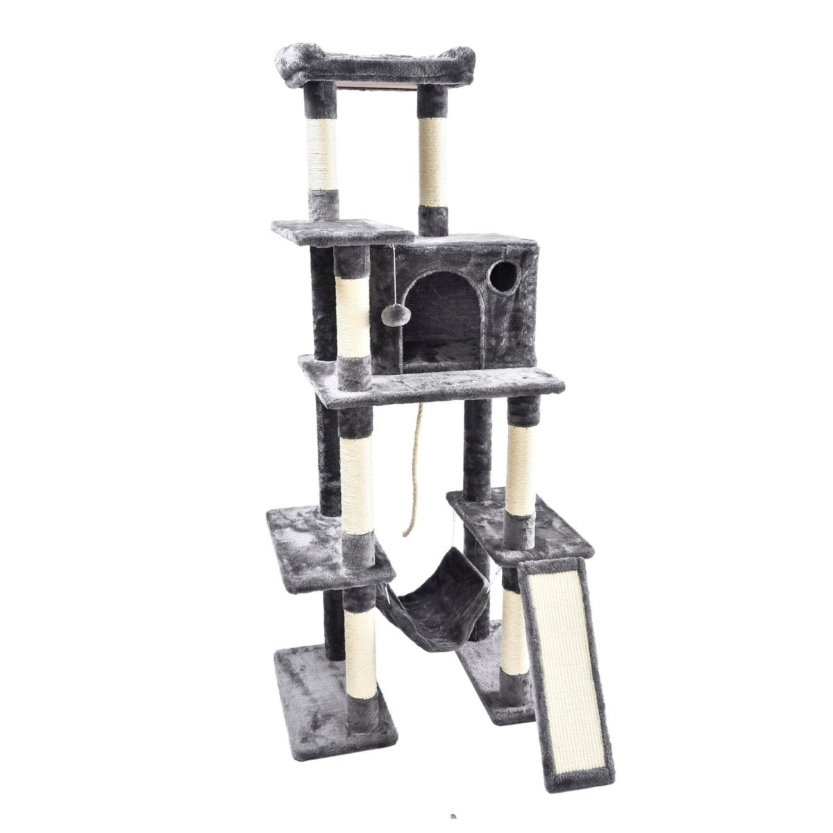 Max & Marlow Multi - Level Cat Tree 1ea/61 in. - Pets Perfect