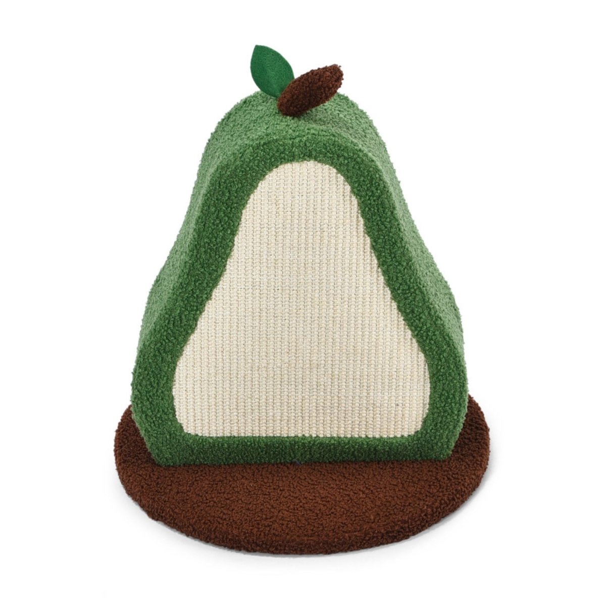 Max & Marlow Apple Novelty Cat Scratcher Pear, 1ea - Pets Perfect