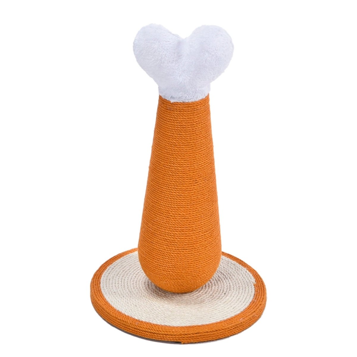 Max & Marlow Apple Novelty Cat Scratcher Drumstick, 1ea - Pets Perfect