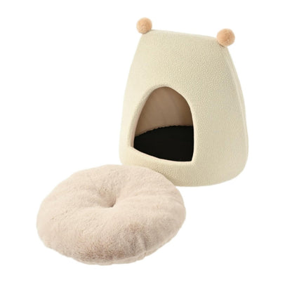 Max & Marlow Cat Dome Gray White, 1ea - Pets Perfect