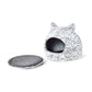 Max & Marlow Cat Dome with Ears Gray, view 2