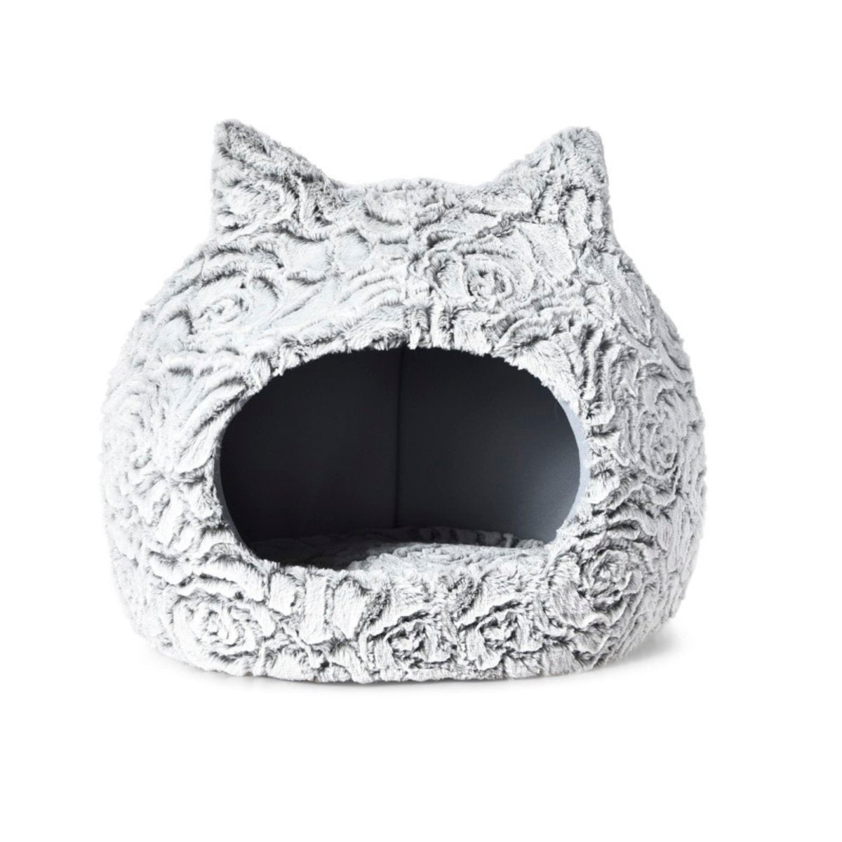Max & Marlow Cat Dome w/ Ears Gray, 1ea - Pets Perfect