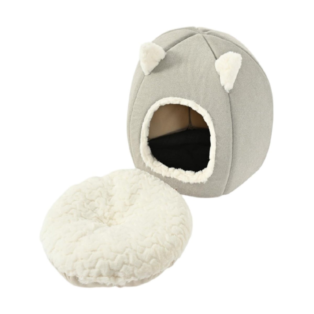 Max & Marlow Cat Dome w/ Ears White, 1ea - Pets Perfect