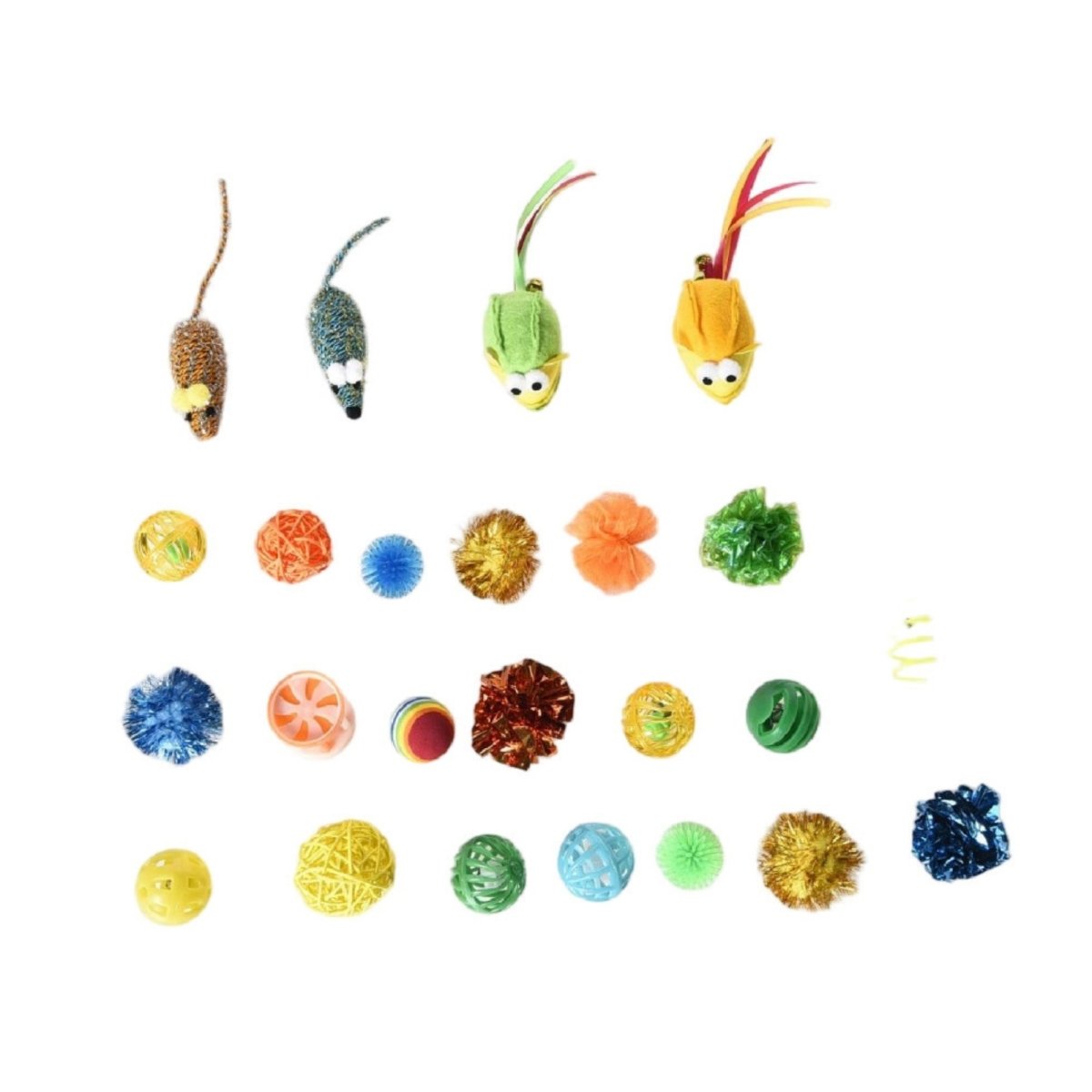 Max & Marlow Cat Toys Value Pack Assorted 1ea/24 pk - Pets Perfect
