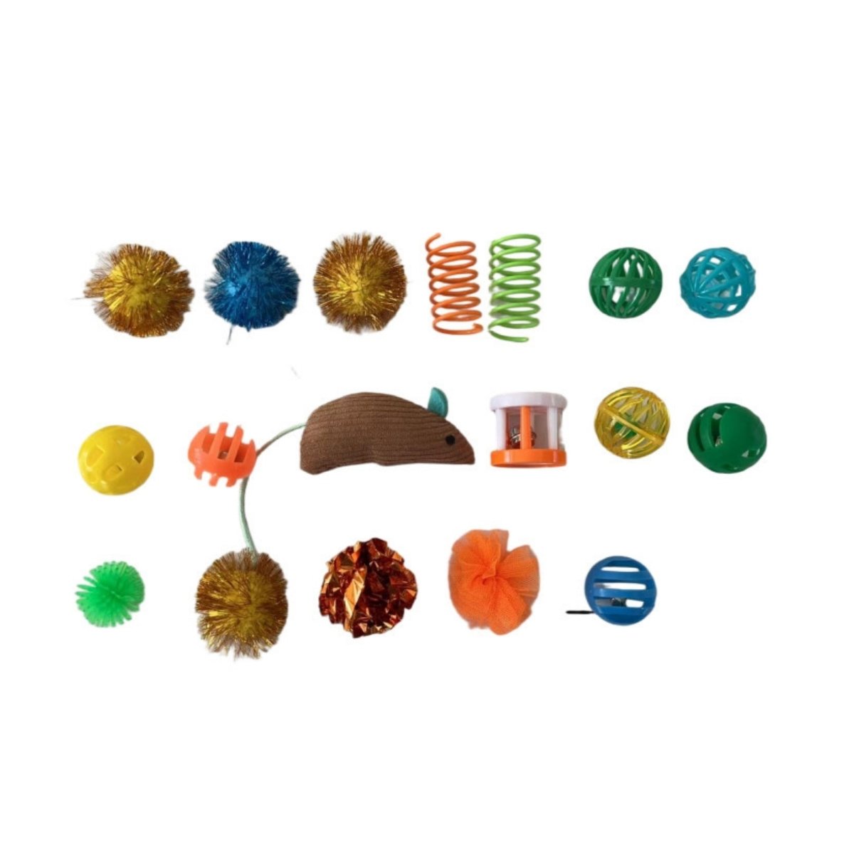 Max & Marlow Cat Toys Value Pack Assorted 1ea/18 pk - Pets Perfect