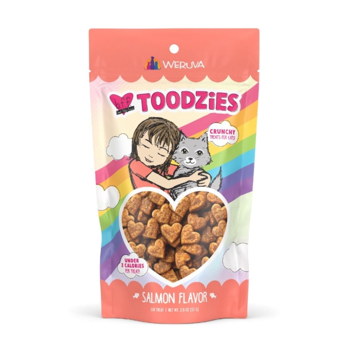 BFF Cat Toodzies Crunchy Salmon Treats 2oz. - Pets Perfect