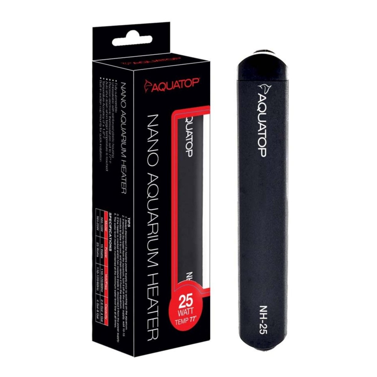 Aquatop Nano Aquarium Heater 1ea/25 W, 8 gal - Pets Perfect