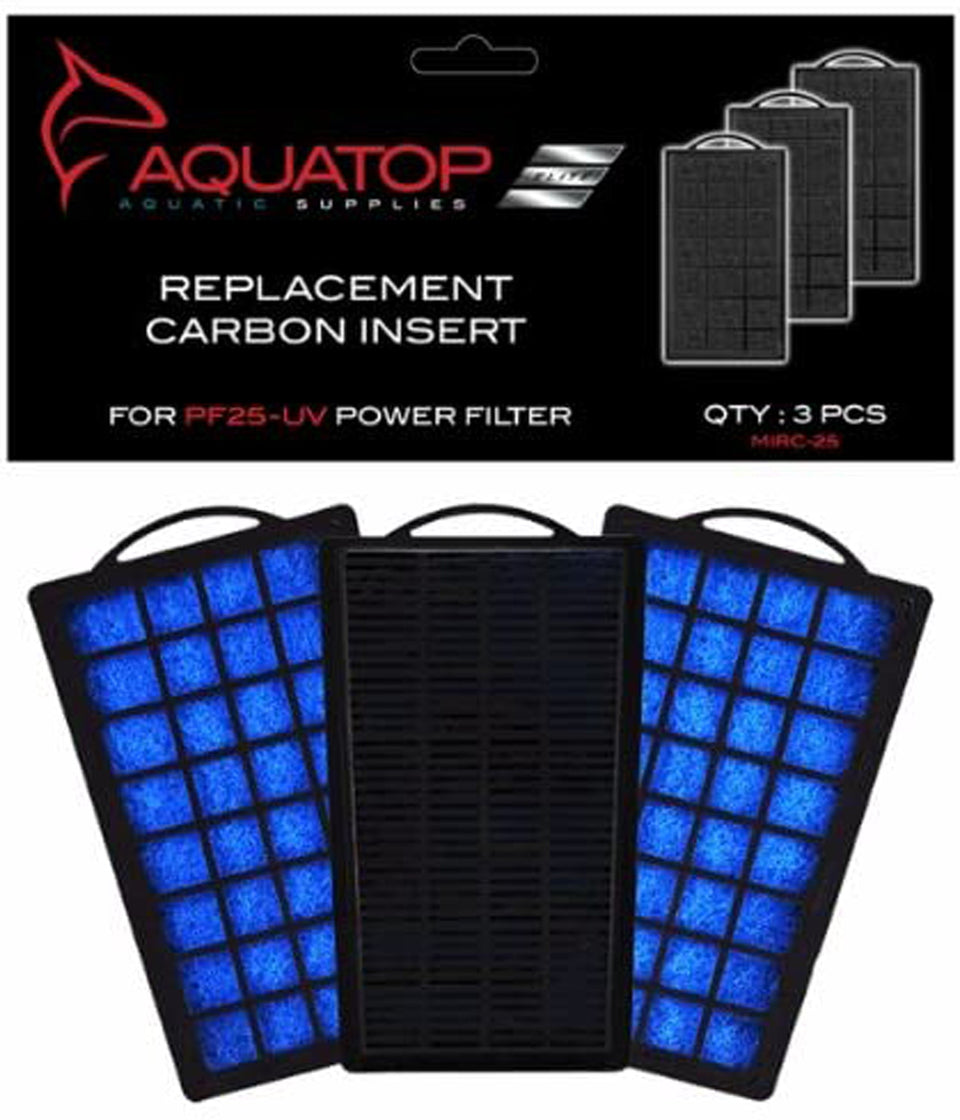 AquaTop Aquarium Carbon Cartridge for Hang on Power Filters For
