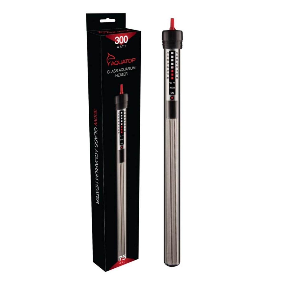 Aquatop Submersible Glass Aquarium Heater 1ea/300 W - Pets Perfect