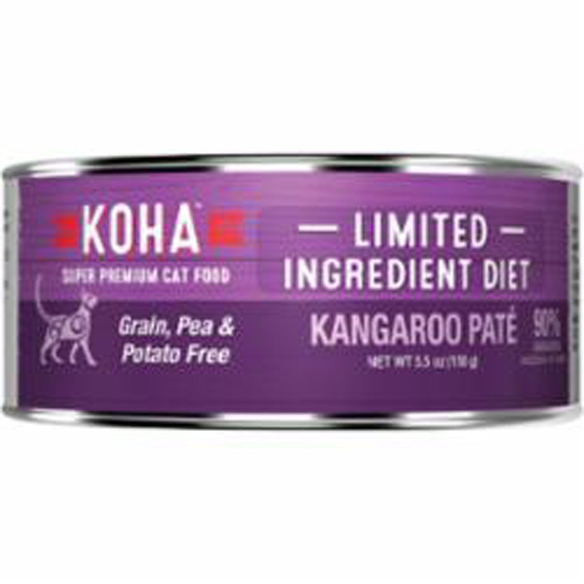 Koha Cat Limited Ingredient Pate Grain Free Kangaroo 5.5oz.(Case of 24) - Pets Perfect