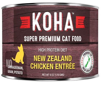 Koha Cat Limited Ingredient Pt Grain-Free Chicken, 3 oz each, Case of 24