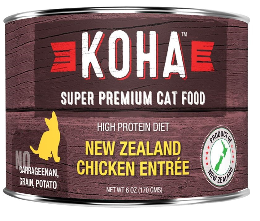 Koha Cat Limited Ingredient Pt Grain-Free Chicken, 3 oz each, Case of 24