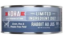 Koha Cat Limited Ingredient Pat Grain Free Rabbit 3oz.(Case of 24) - Pets Perfect