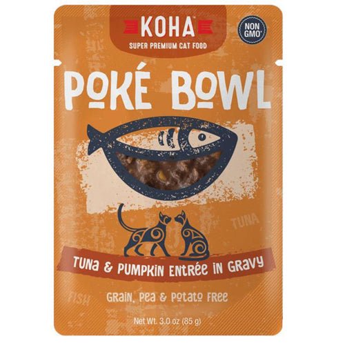 Koha Cat Grain Free Pok Tuna and Pumpkin 3oz.(Case of 24) - Pets Perfect