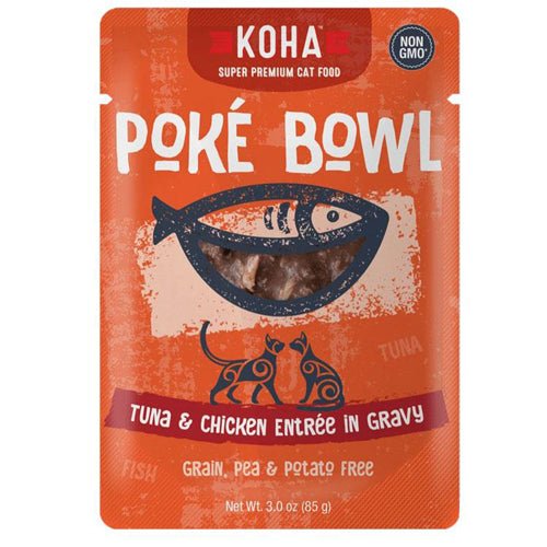 Koha Cat Grain Free Pok Tuna and Chicken 3oz.(Case of 24) - Pets Perfect