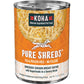 Koha Dog Grain Free Shredded Chicken 12.5oz. (Case of 12)