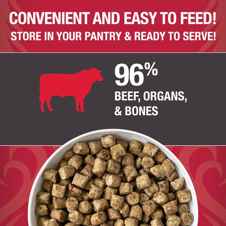 Koha Dog Grain-Free Raw Freeze-Dried Bites Beef 14 oz