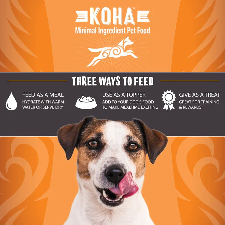 Koha Dog Grain-Free Raw Freeze-Dried Bites Chicken 14 oz