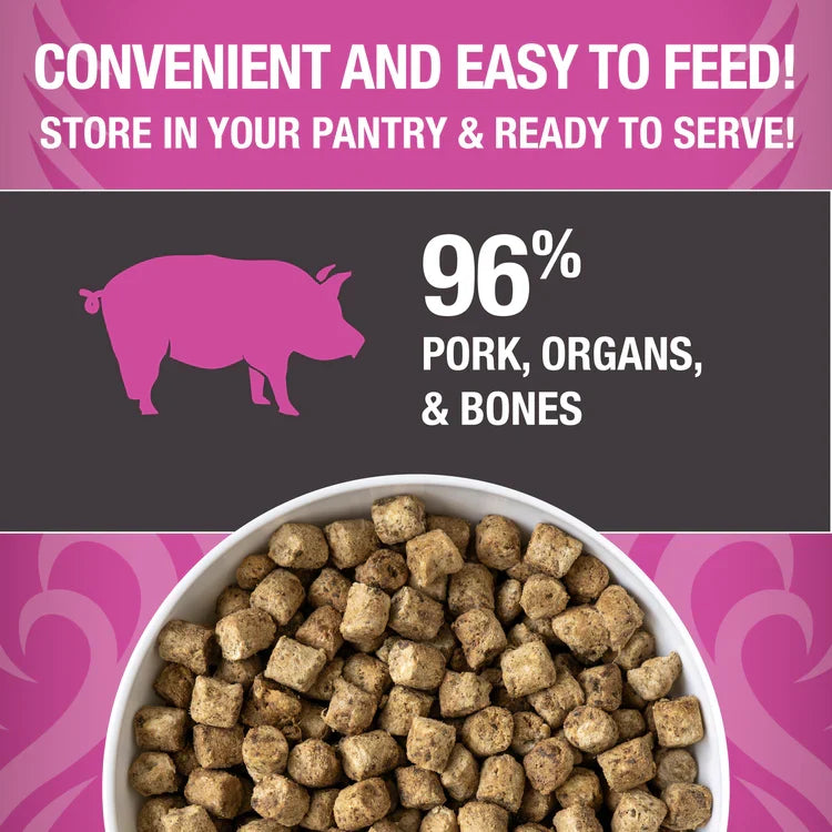 Koha Dog Grain-Free Raw Freeze-Dried Bites Pork 14 oz