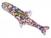 Yeowww Pollock Fish Catnip Toy MultiColor, 11 in - Pets Perfect