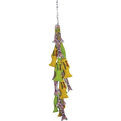 Duckyworld Yeowww! Stringer OFish (4 ct Pollock, Green