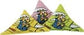 Yeowww Purrr Muda Triangle Catnip Cat Toy Yellow, - Pets Perfect